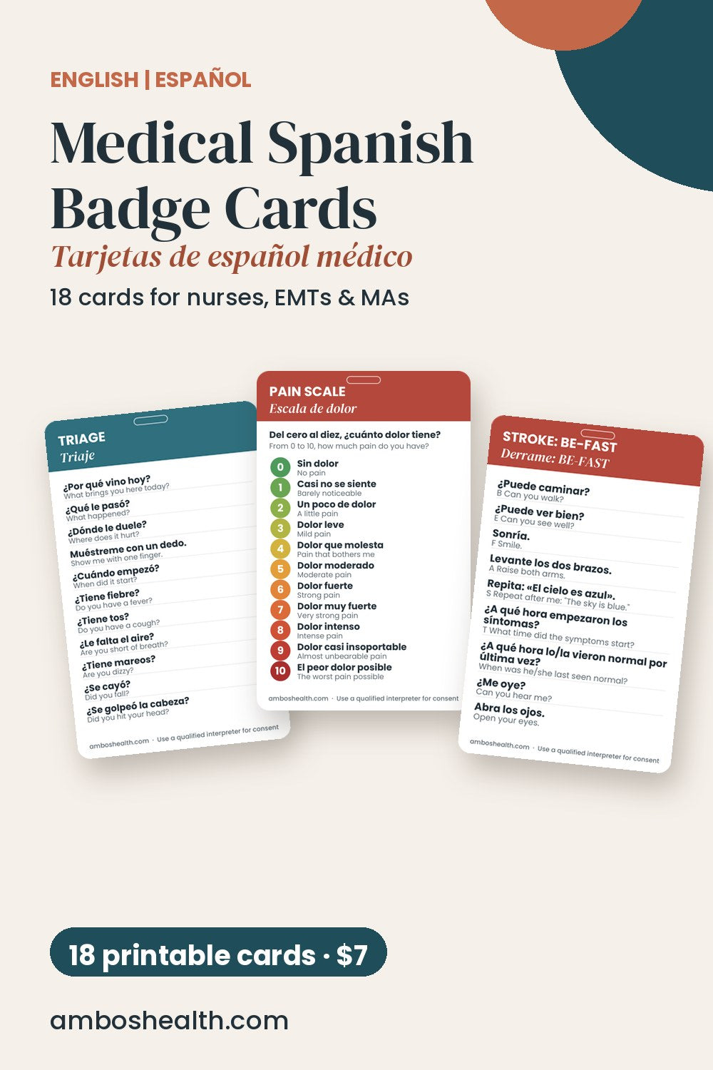 Badge cards overview
