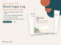 Bilingual blood sugar log printable, English and Spanish
