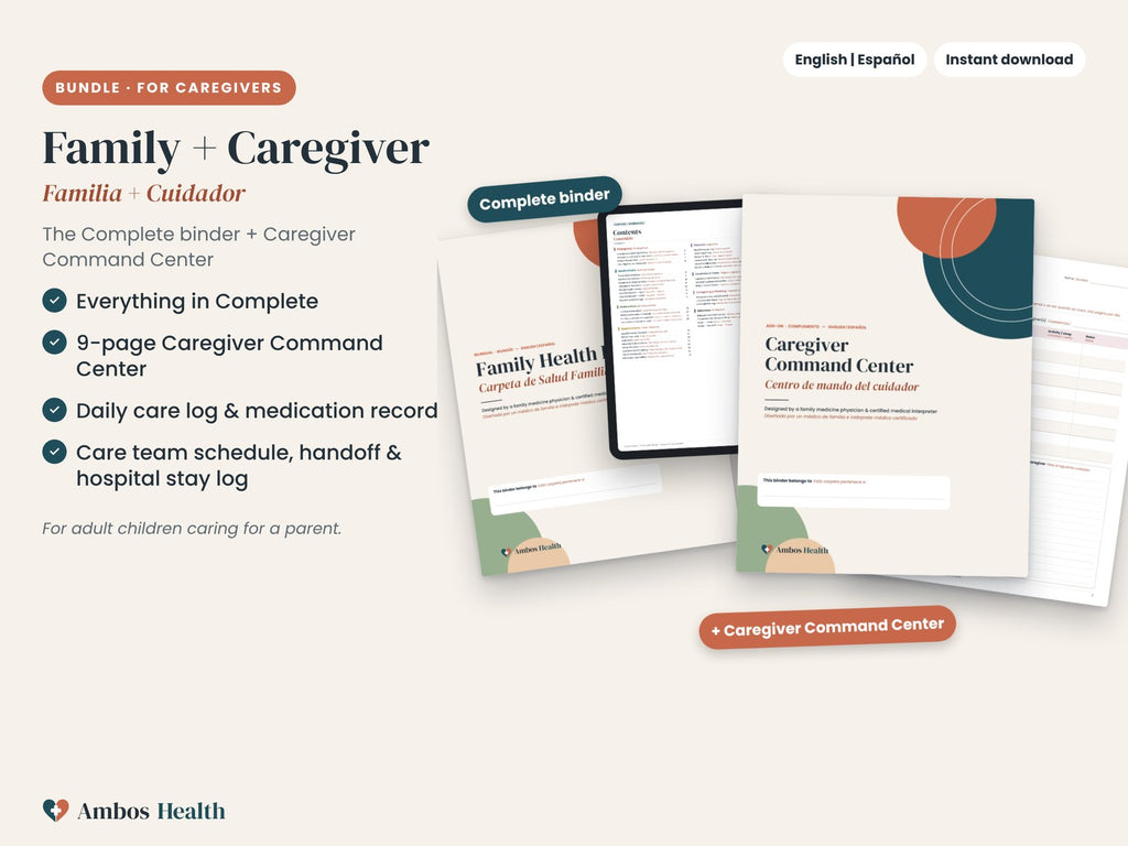 Family and caregiver bundle