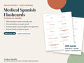 Medical Spanish flashcards Anki Quizlet